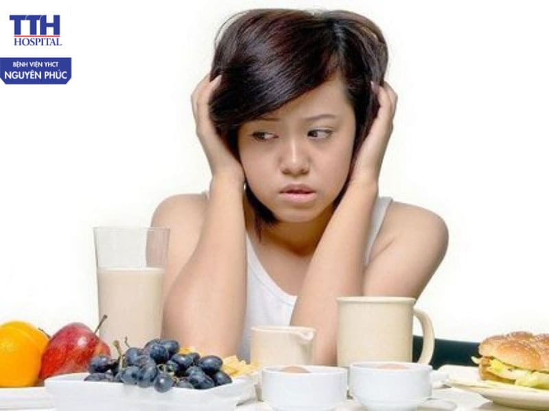 Bỏ qua chế độ dinh dưỡng hợp lý