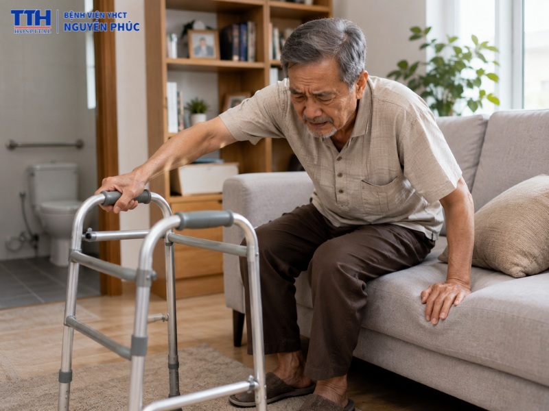 Để người bệnh tự sinh hoạt khi chưa đủ khả năng\