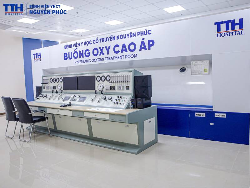 Điều trị Oxy cao áp tại Bệnh viện Y học cổ truyền Nguyên Phúc