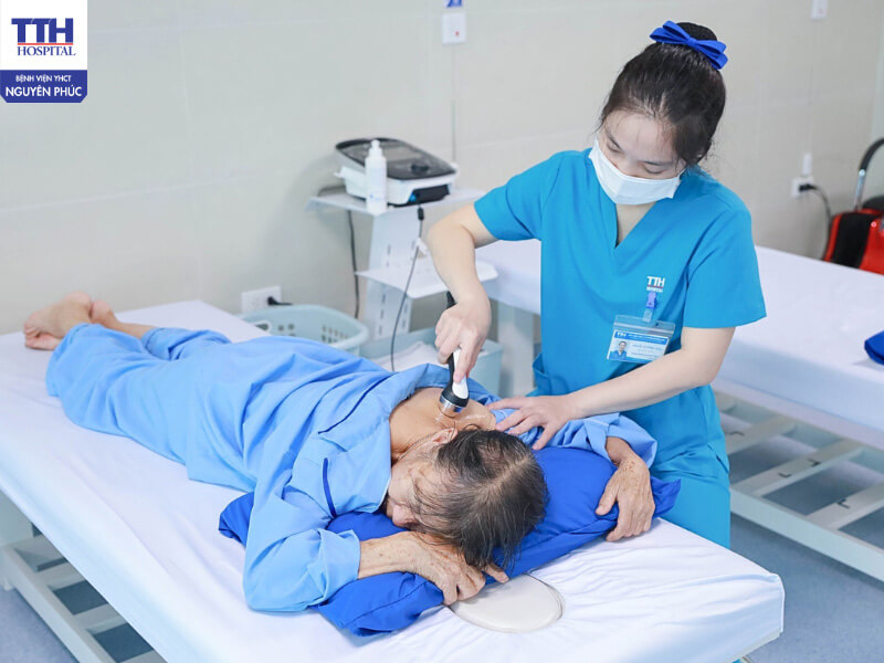 Điều trị thoái hóa đốt sống cổ bằng siêu âm trị liệu