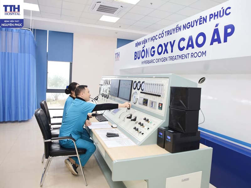 Quy trình thực hiện liệu pháp oxy cao áp
