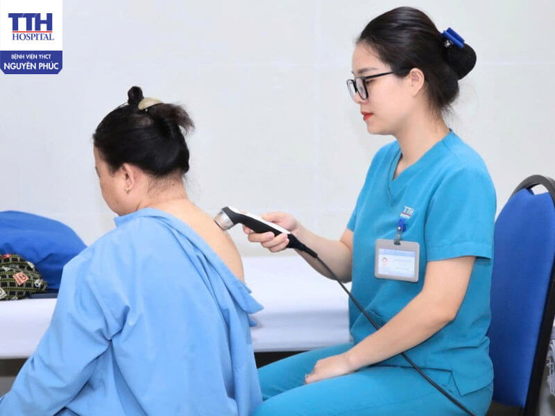 Ứng dụng siêu âm trị liệu tại Bệnh viện YHCT Nguyên Phúc