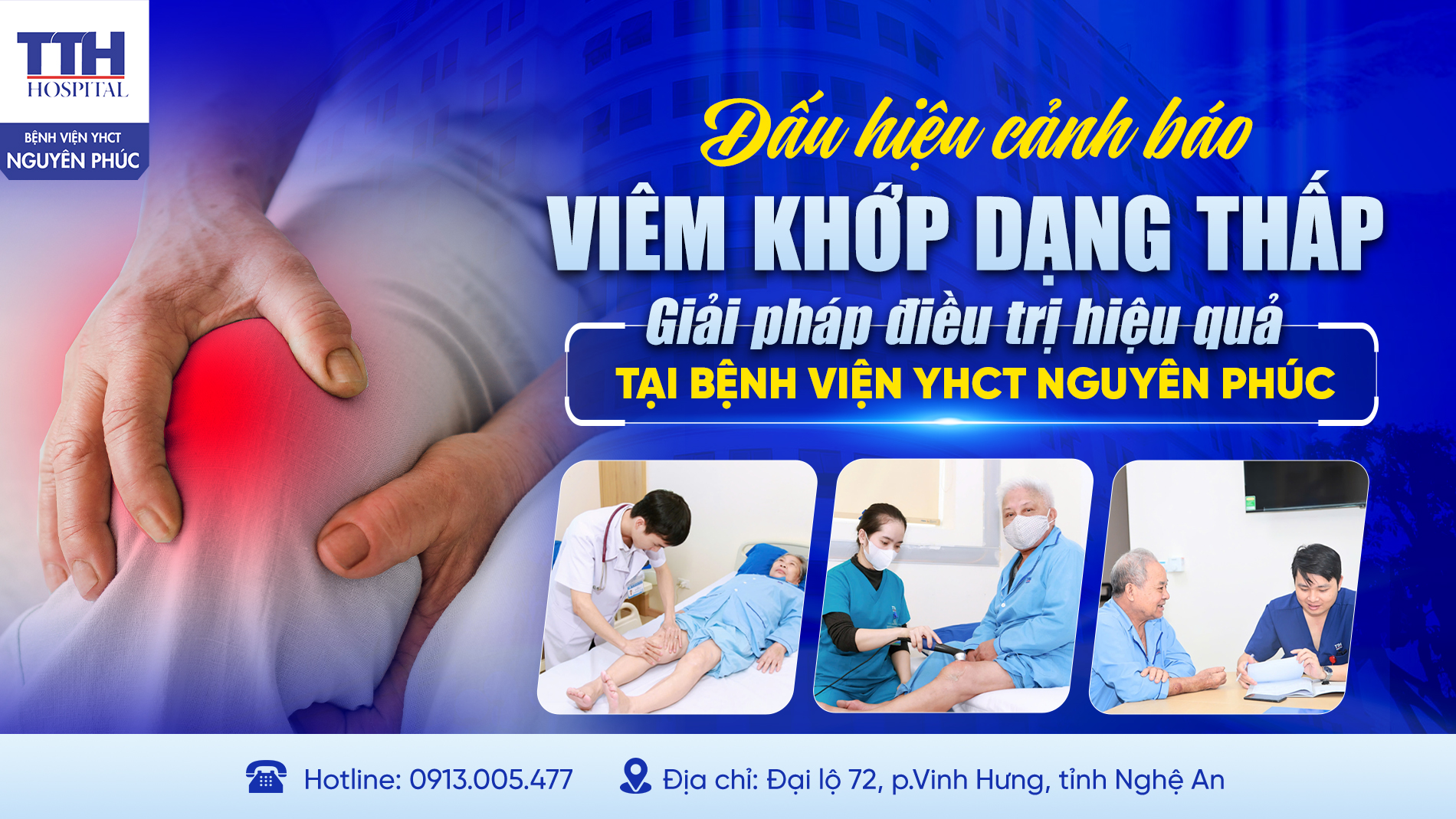 DẤU HIỆU CẢNH BÁO VIÊM KHỚP DẠNG THẤP VÀ GIẢI PHÁP ĐIỀU TRỊ HIỆU QUẢ TẠI BỆNH VIỆN YHCT NGUYÊN PHÚC