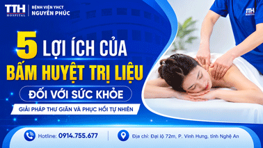 5 LỢI ÍCH CỦA BẤM HUYỆT TRỊ LIỆU ĐỐI VỚI SỨC KHỎE