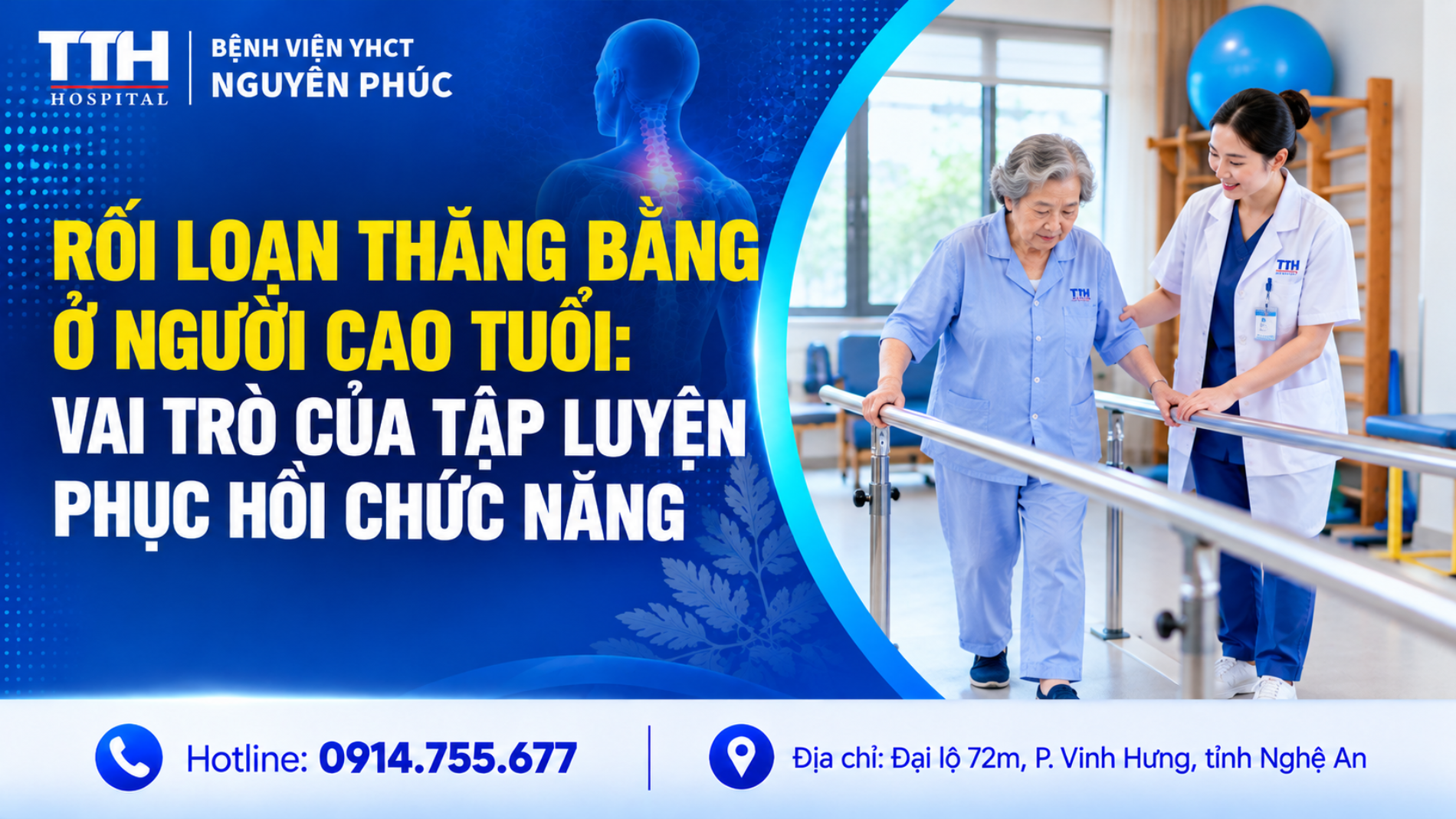 RỐI LOẠN THĂNG BẰNG Ở NGƯỜI CAO TUỔI: VAI TRÒ CỦA TẬP LUYỆN PHỤC HỒI CHỨC NĂNG