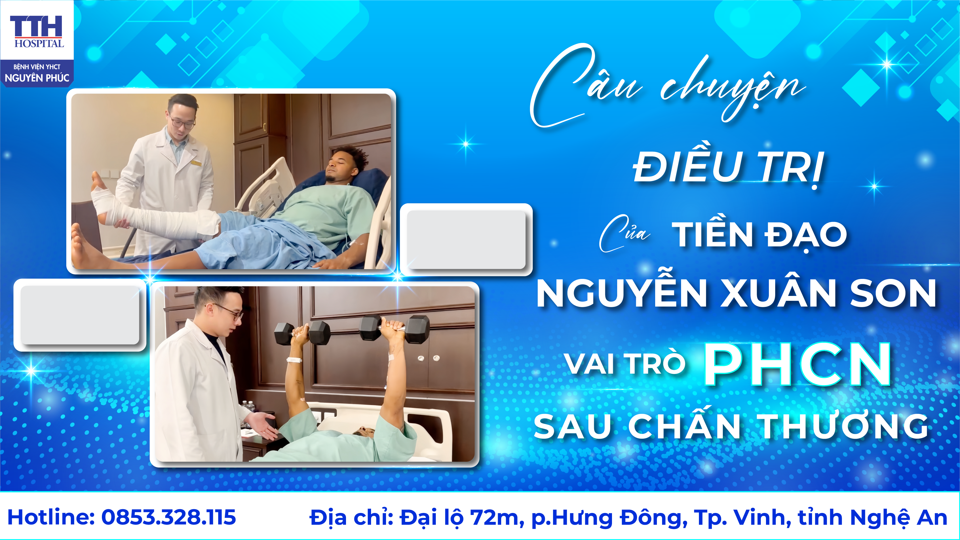 TỪ CÂU CHUYỆN ĐIỀU TRỊ CỦA TIỀN ĐẠO NGUYỄN XUÂN SON ĐẾN VAI TRÒ PHCN SAU CHẤN THƯƠNG TRONG THỂ THAO