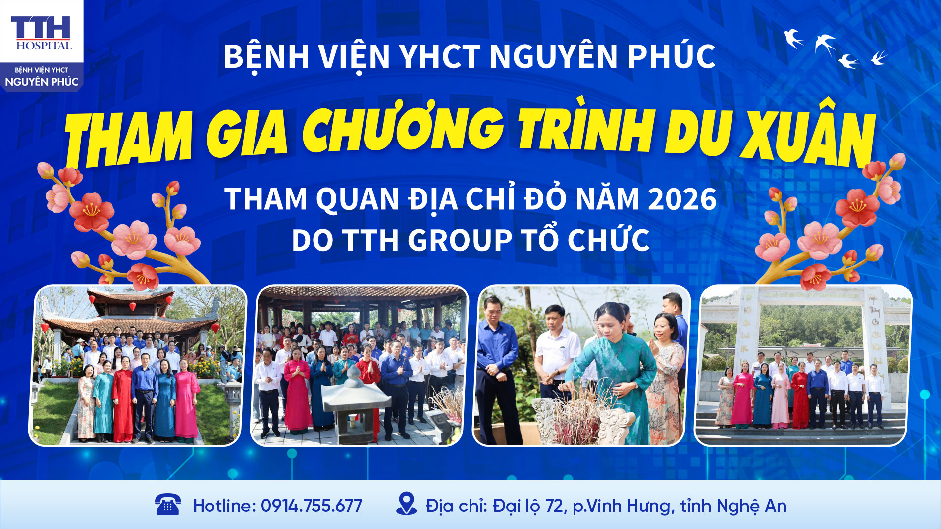CHƯƠNG TRÌNH DU XUÂN - THAM QUAN ĐỊA CHỈ ĐỎ NĂM 2026