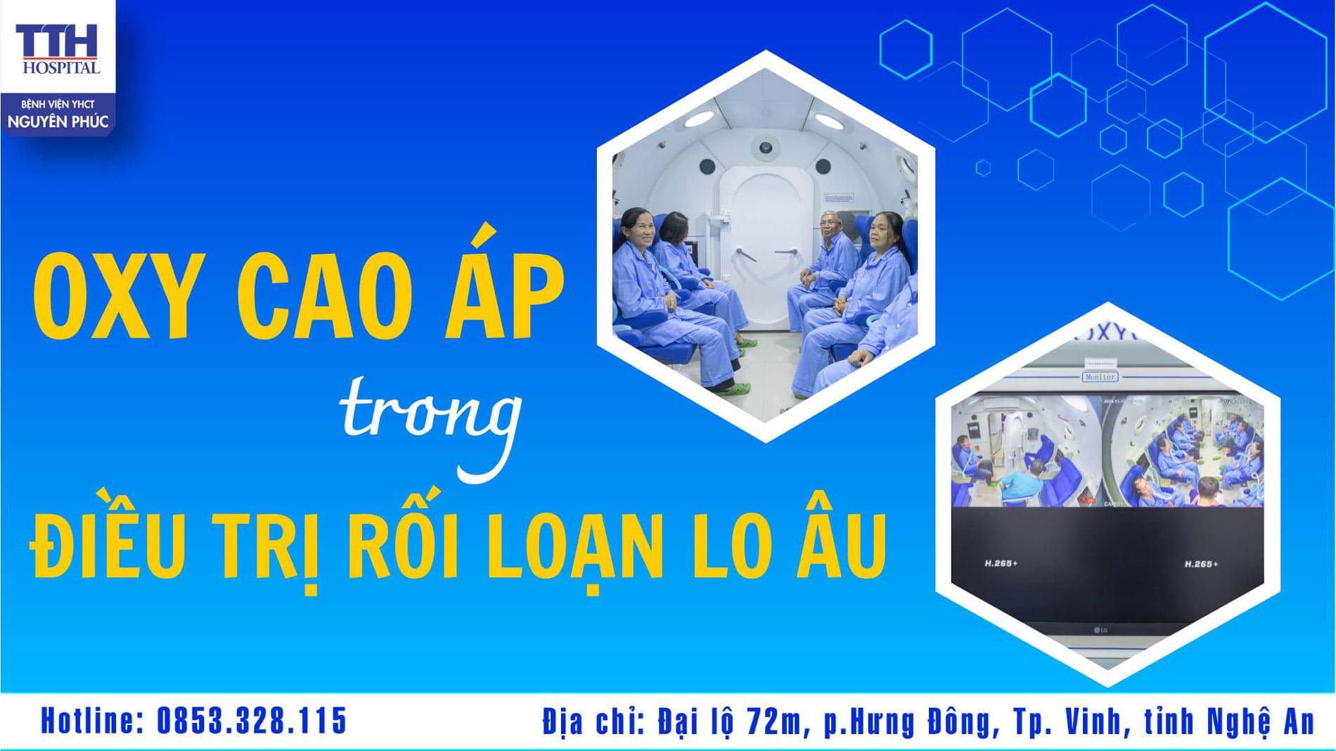 LIỆU PHÁP OXY TĂNG ÁP CÓ THỂ GIÚP ÍCH GÌ CHO NHỮNG NGƯỜI MẮC CHỨNG RỐI LOẠN LO ÂU