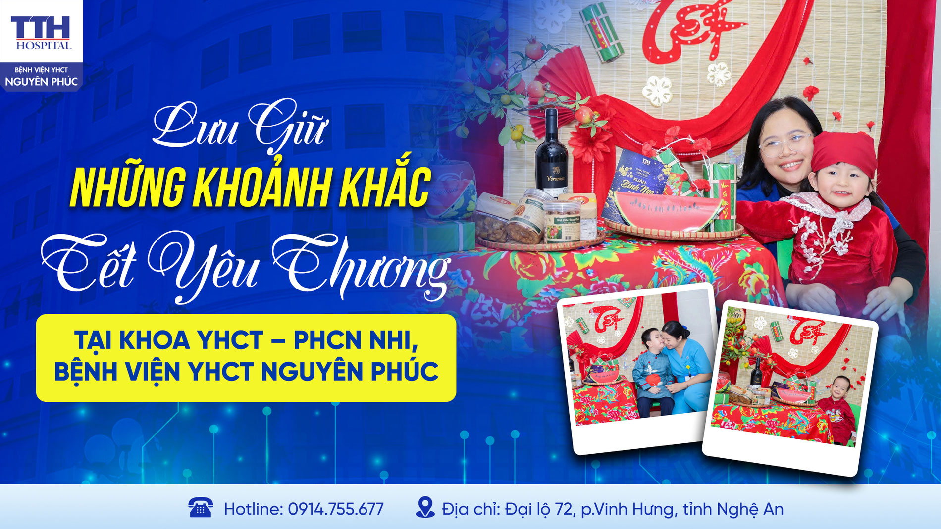 LƯU GIỮ NHỮNG KHOẢNH KHẮC TẾT YÊU THƯƠNG TẠI KHOA PHCN NHI