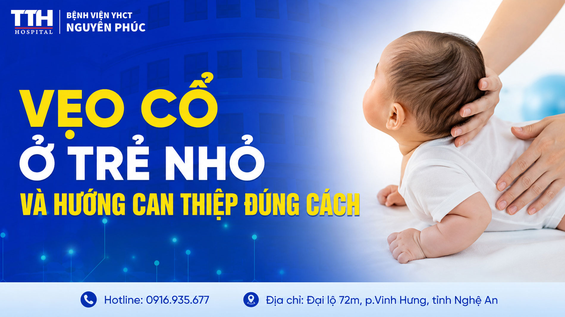 VẸO CỔ Ở TRẺ NHỎ VÀ HƯỚNG CAN THIỆP ĐÚNG CÁCH